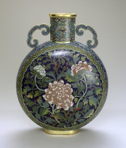 Flacon de lune (émail cloisonné)