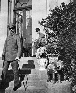 Le Roi Christian IX de Danemark 1818-1906 et le Prince Frédéric 1868-1940, 1904