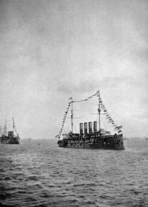 Revue navale au large de Portsmouth, 1907-1908