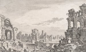Ruines de Cumes, 18ème siècle