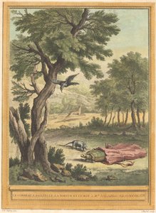 Le corbeau, la gazelle, la tortue et le rat