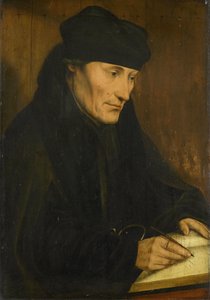 Portrait de Desiderius Erasmus - Quinten Massijs (I) (copy after)