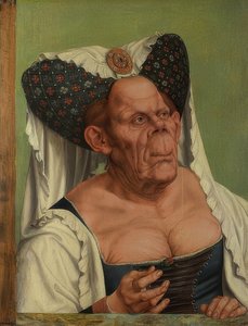 Une vieille femme (La duchesse laide). Vers 1513