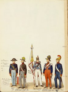 Uniformes militaires - Quinto Cenni