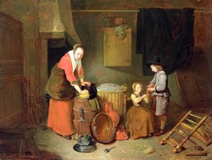 Intérieur de cuisine, XVIIe siècle