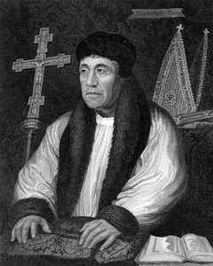 William Warham 1450-1532, archevêque de Canterbury, 1824 - R. Cooper