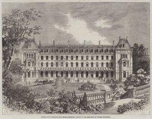 Hôtel et établissement hydropathique sur le point d