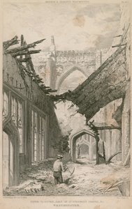 Cloître supérieur, partie de la chapelle Saint-Étienne, Westminster, Londres