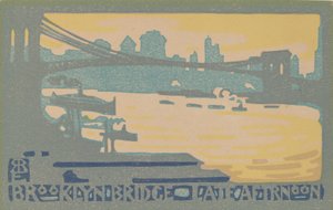Pont de Brooklyn en fin d