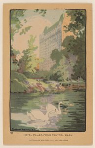 Hôtel Plaza depuis Central Park