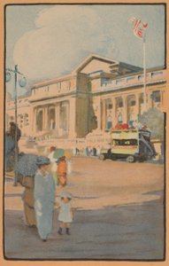 Bibliothèque publique de New York, 1914