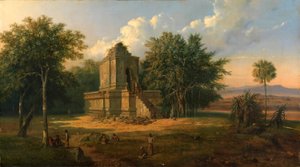 Temple javanais en ruines