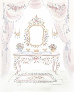 Coiffeuse florale élégante - Radhika Modi
