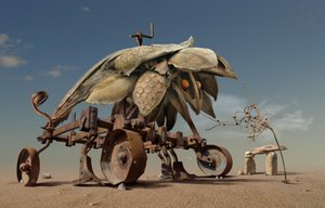 Une machine surréaliste du désert - Radoslav Penchev