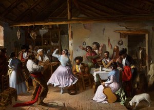 Danse à une auberge de campagne