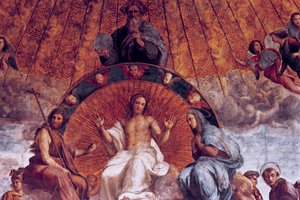 La Dispute du Saint-Sacrement (détail), 1508-1509