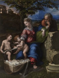 La Sainte Famille sous un chêne, vers 1518