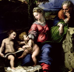 La Sainte Famille du Chêne, c.1518 (détail)