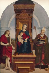 La Madone Degli Ansidei, 1505 - Raffaello Sanzio Raphael
