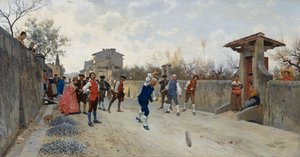 Jeu de ruzzola