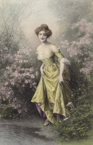 Fille en jaune