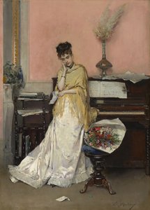 Rêverie - La Lettre, 1870s