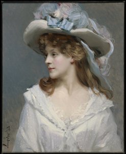 Femme en blanc