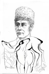 Franz Marc / Dessin de Rainer Ehrt - Rainer Ehrt