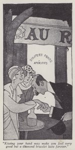 Illustration pour Les hommes préfèrent les blondes d