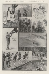 La Société de Sauvetage à Highgate, 13 juillet