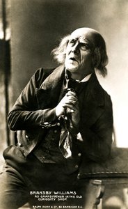 Bransby Williams 1870-1961, acteur britannique, début du 20ème siècle