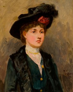 Elsie Wright, 1902