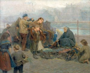 Marché aux vêtements de Paddy, Sandgate, 1898