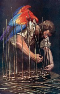 Illustration pour Robinson Crusoé de Daniel Defoe