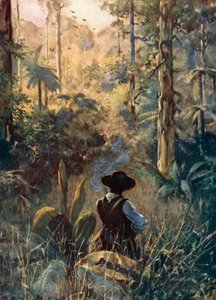 Illustration pour Robinson Crusoé de Daniel Defoe