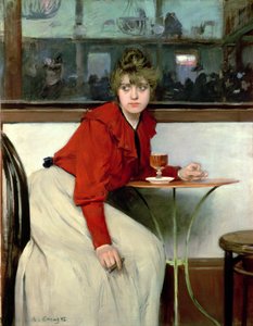 Chica dans un bar