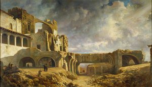 Ruines du palais - Ramon Martí i Alsina