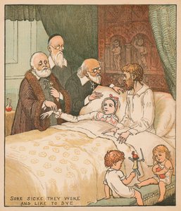 Gravement malades et sur le point de mourir, vers 1878 - Randolph Caldecott
