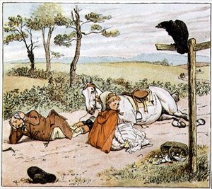 Le fermier à terre, de 