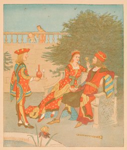 Le Valet de Cœur et la Reine de Cœur, 1880
