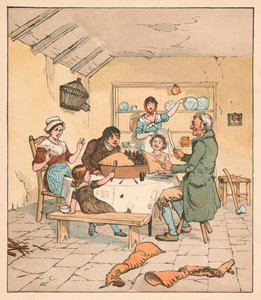 Quand la tarte fut ouverte, les oiseaux commencèrent à chanter, 1880
