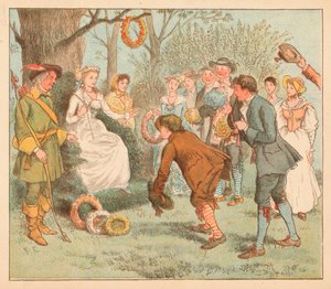 ...ils sont allés à une tonnelle..., vers 1885, 1934 - Randolph Caldecott