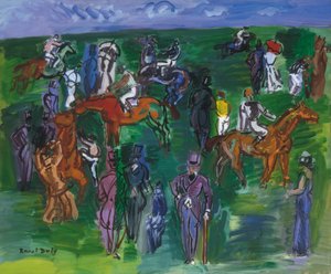 Lors des courses - Raoul Dufy