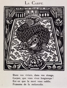 Carp - in “Le Bestiaire ou cortege d