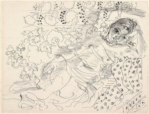 Modèle persan - Raoul Dufy