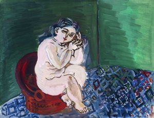 Nu au Fauteuil ; Nude with a Chair