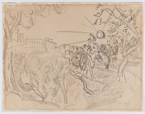 Oliviers en Provence - Raoul Dufy