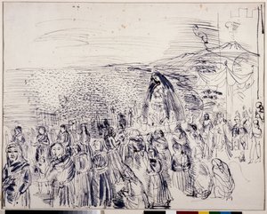 Procession à Naples - Raoul Dufy