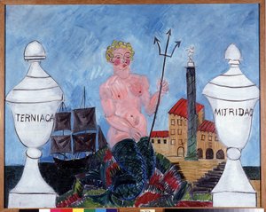 Sirene au trident - Raoul Dufy