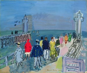La jetée de Trouville - Raoul Dufy